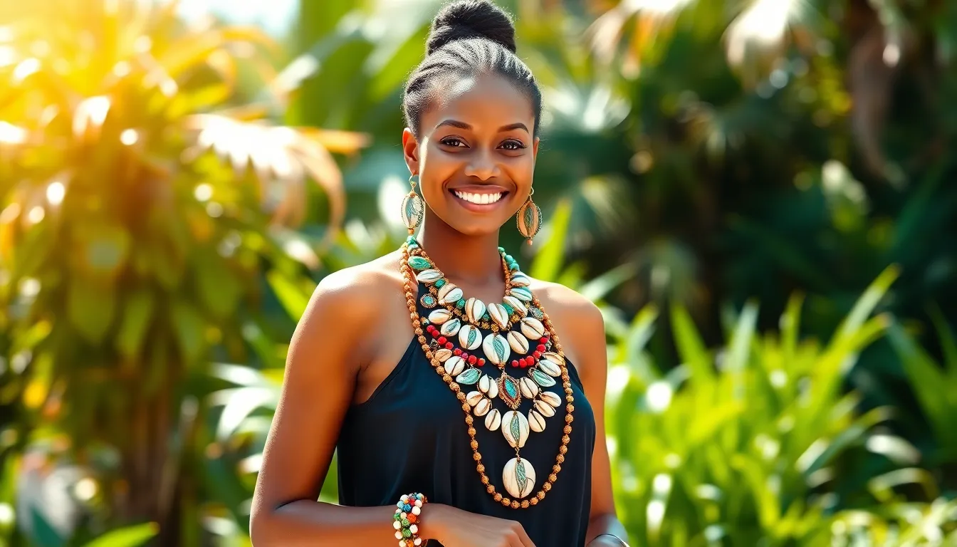 cowrie shell jewelry