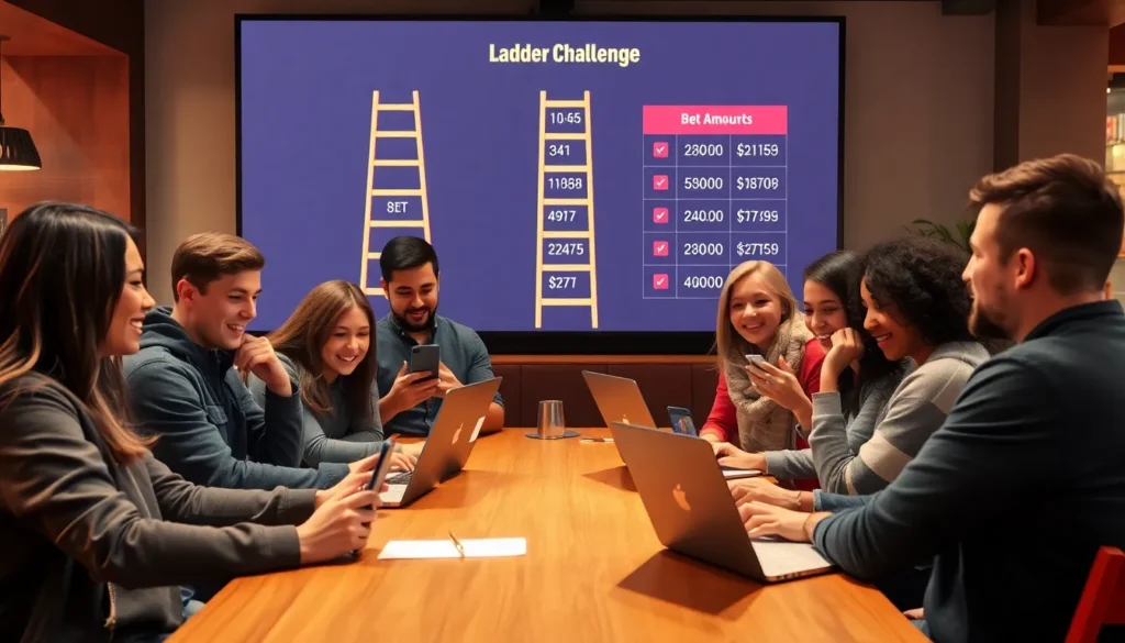 ladder challenge betting
