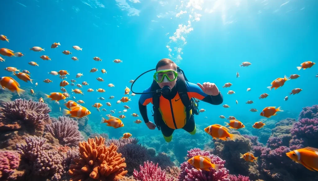 Diving in the Safukip Sea