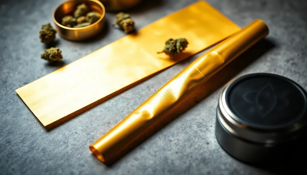 gold rolling papers
